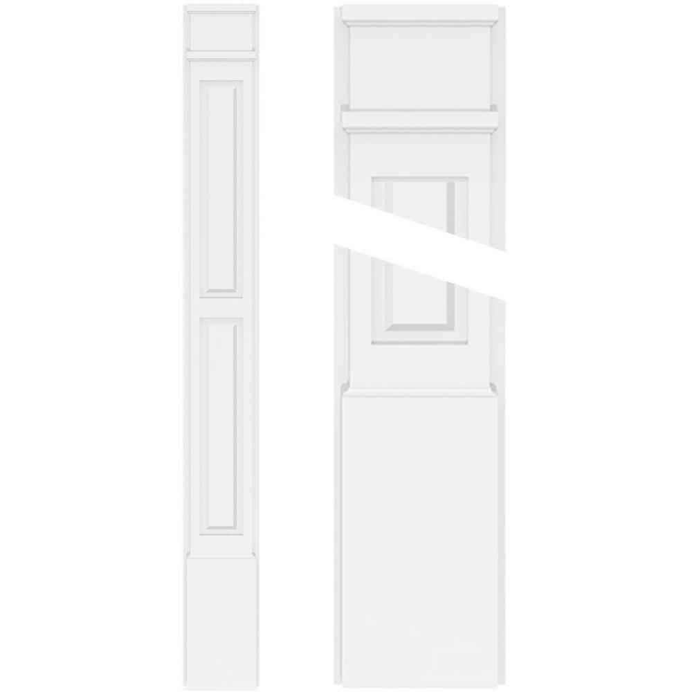 Ekena Millwork 2 in. D x 12 in. W x 72 in. L Primed Polyurethane Pilaster (1- Pack)