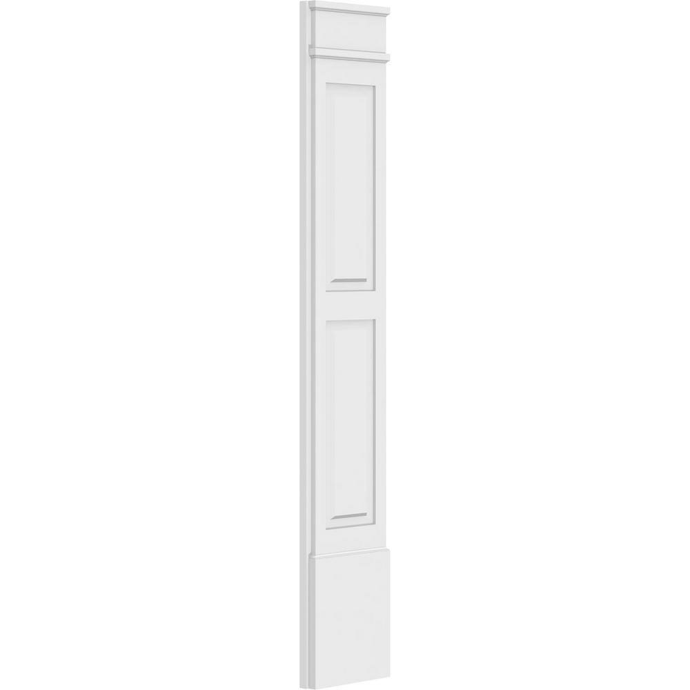 Ekena Millwork 2 in. D x 12 in. W x 72 in. L Primed Polyurethane Pilaster (1- Pack)