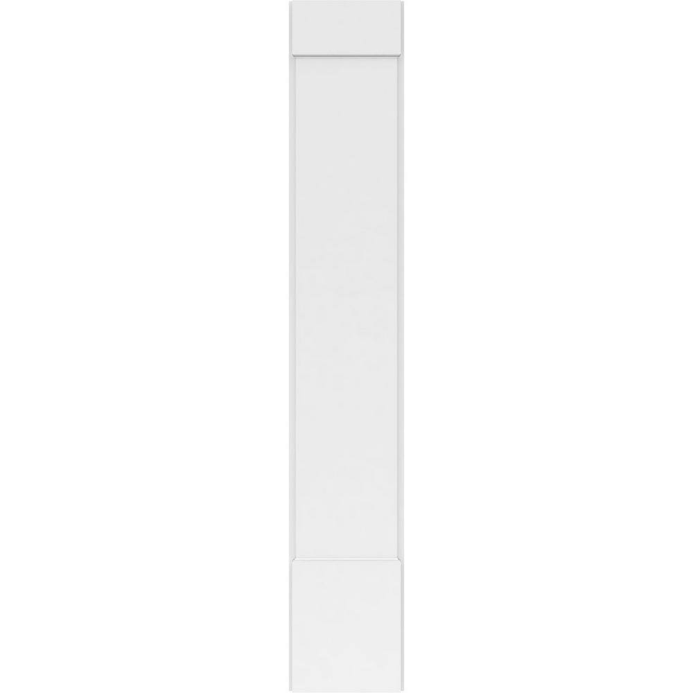 Ekena Millwork 2 in. D x 12 in. W x 72 in. L Primed Polyurethane Pilaster 1- Pack