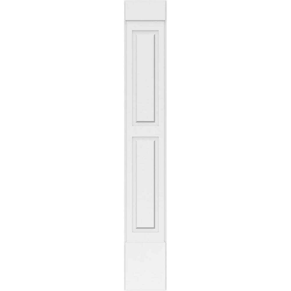 Ekena Millwork 2 in. D x 12 in. W x 82 in. L Primed Polyurethane Pilaster (1- Pack)