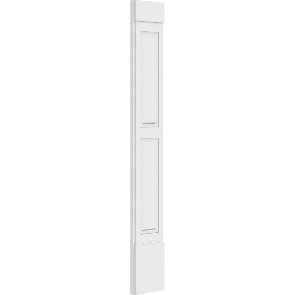 Ekena Millwork 2 in. D x 12 in. W x 82 in. L Primed Polyurethane Pilaster (1- Pack)
