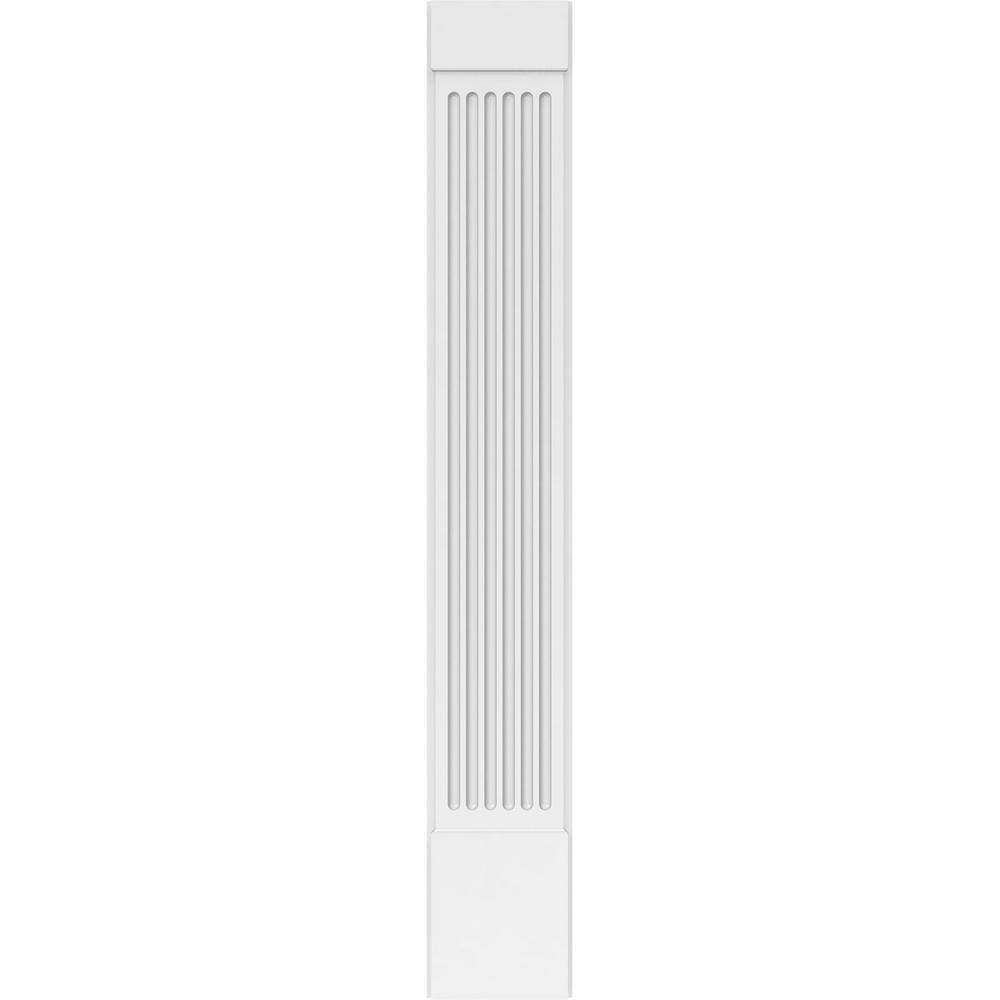 Ekena Millwork 2 in. D x 12 in. W x 82 in. L Primed Polyurethane Pilaster 1- Pack