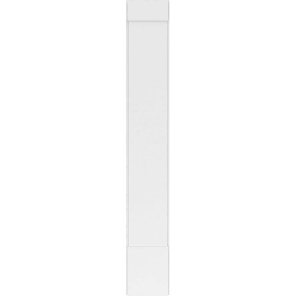 Ekena Millwork 2 in. D x 12 in. W x 82 in. L Primed Polyurethane Pilaster 1-Pack