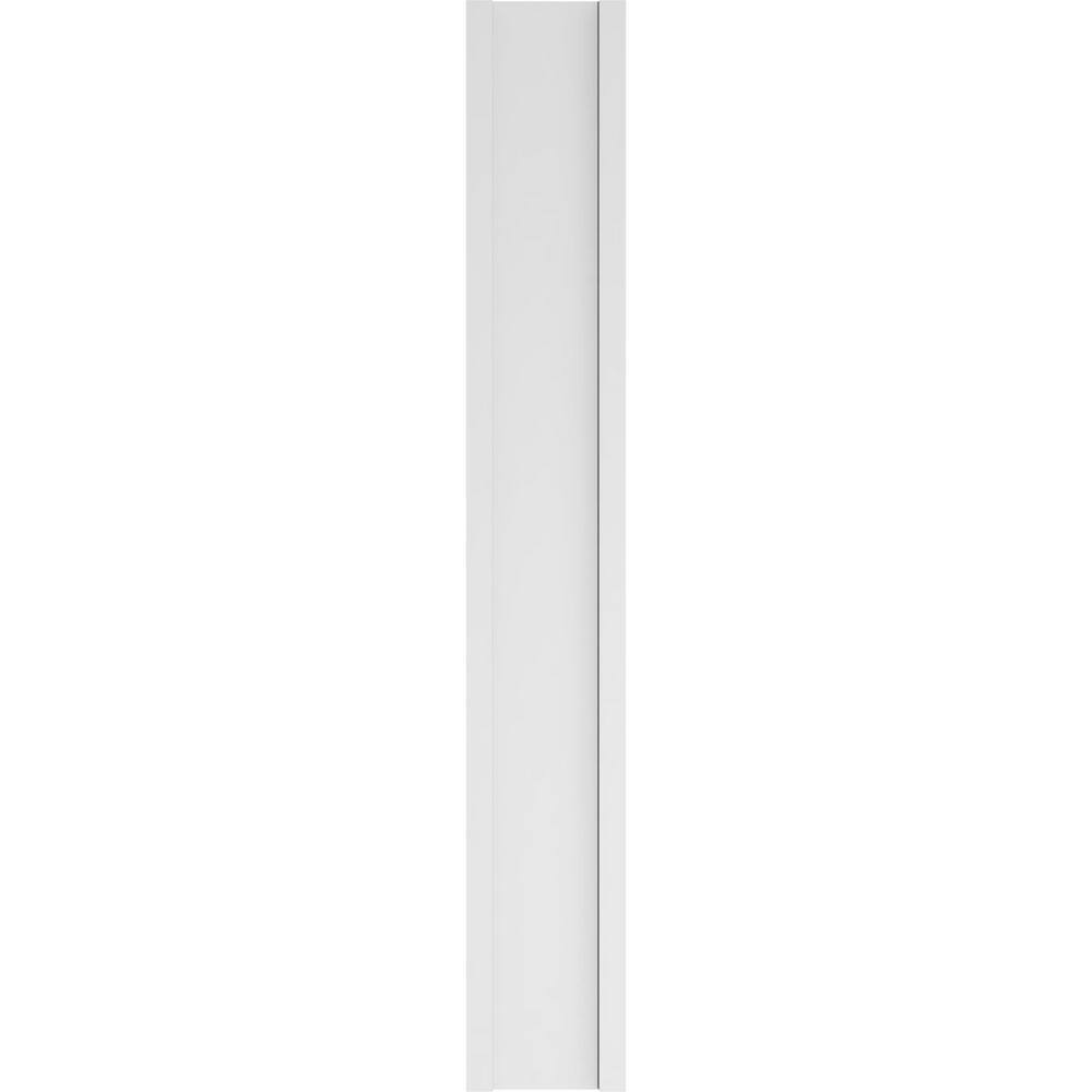 Ekena Millwork 2 in. D x 12 in. W x 82 in. L Primed Polyurethane Pilaster 1-Pack