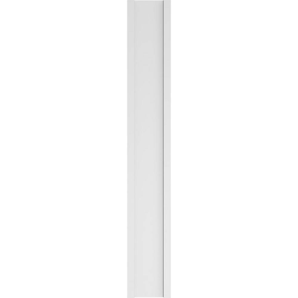Ekena Millwork 2 in. D x 12 in. W x 82 in. L Primed Polyurethane Pilaster 1- Pack
