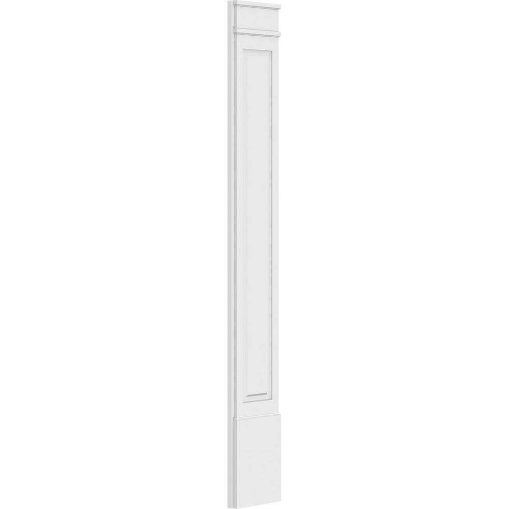 Ekena Millwork 2 in. D x 12 in. W x 90 in. L Primed Polyurethane Pilaster (1- Pack)