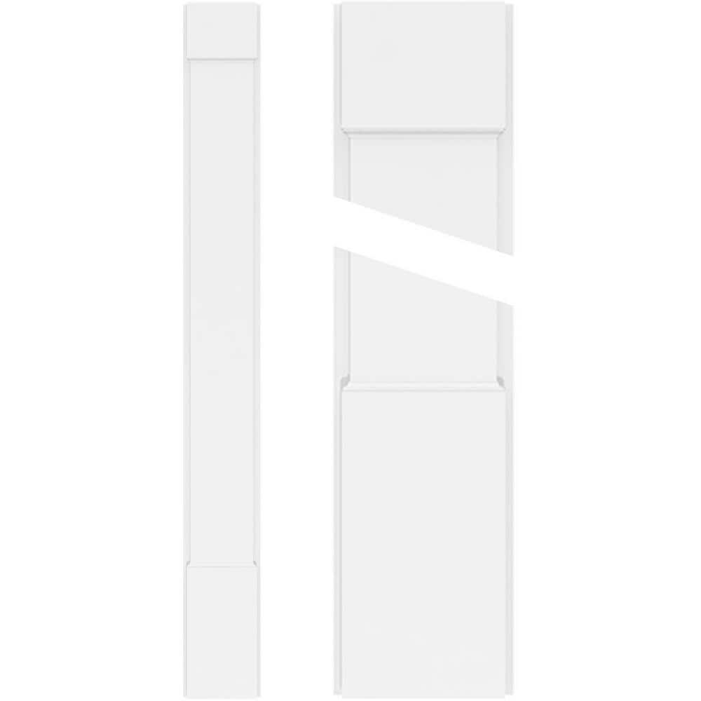 Ekena Millwork 2 in. D x 12 in. W x 120 in. L Primed Polyurethane Pilaster 1- Pack