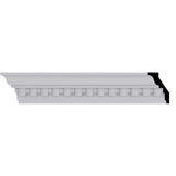Ekena Millwork 1-7/8 in. x 2-3/4 in. x 94-1/2 in. Polyurethane Dentil Crown Moulding