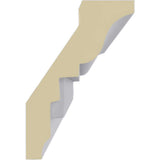Ekena Millwork 1-7/8 in. x 2-3/4 in. x 94-1/2 in. Polyurethane Dentil Crown Moulding