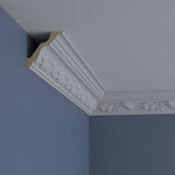 Ekena Millwork 3-1/8 in. x 3-1/8 in. x 94-1/2 in. Polyurethane Southhampton Crown Moulding