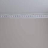 Ekena Millwork 2-7/8 in. x 4-3/8 in. x 94-1/2 in. Polyurethane Heaton Crown Moulding
