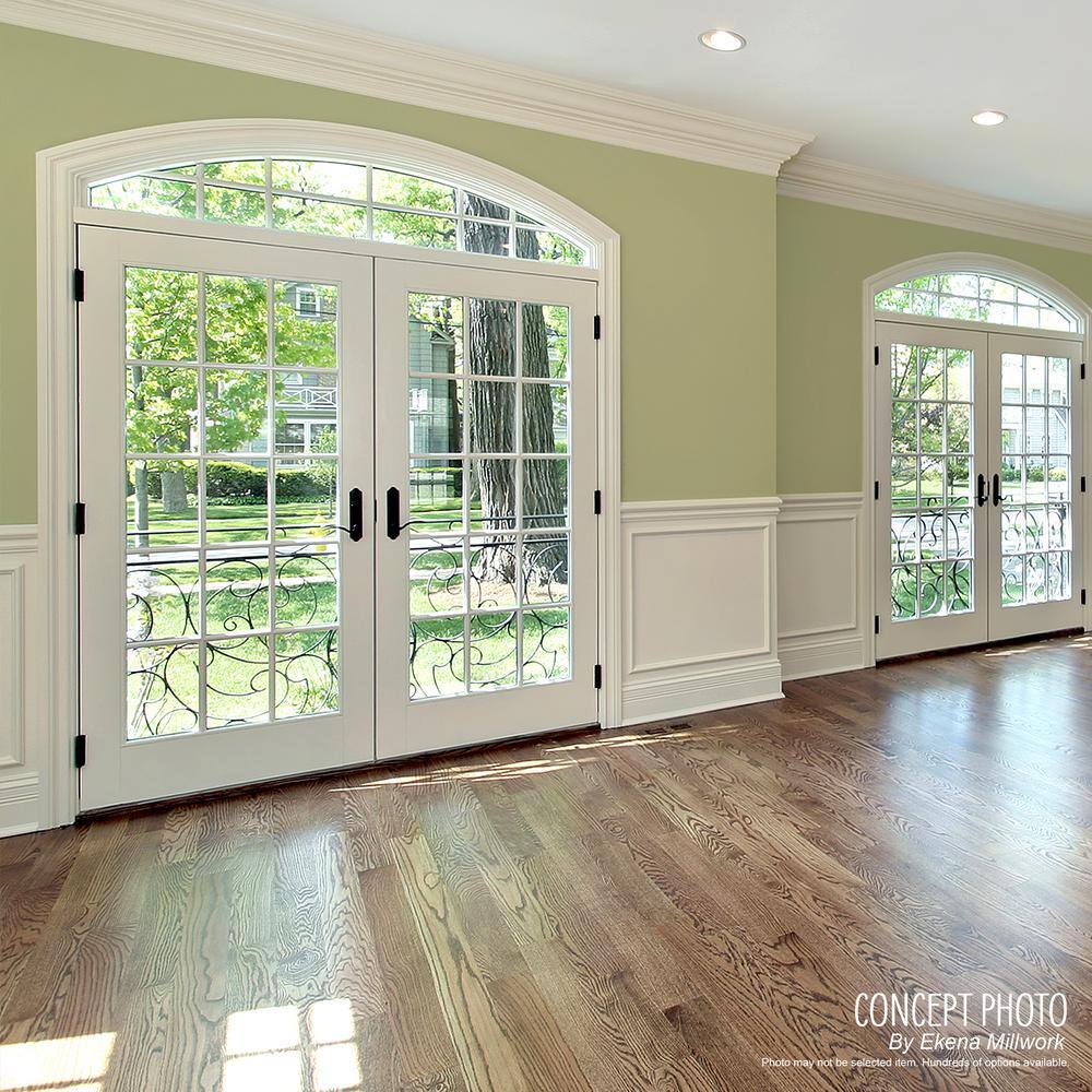 Ekena Millwork 4-5/8 in. x 4-1/2 in. x 94-1/2 in. Polyurethane Emery Crown Moulding