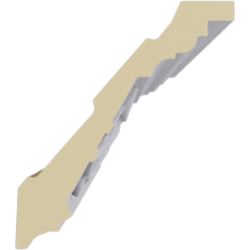 Ekena Millwork 3-5/8 in. x 4-1/8 in. x 94-1/2 in. Polyurethane Kendall Crown Moulding