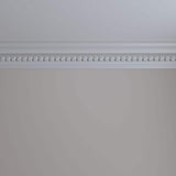 Ekena Millwork 5 in. x 5 in. x 94-1/2 in. Polyurethane Dentil Crown Moulding