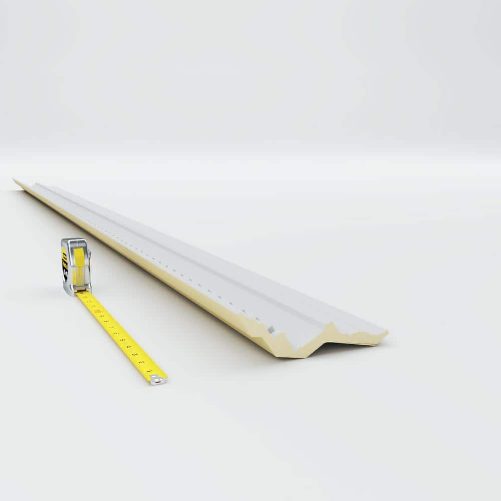 Ekena Millwork 5 in. x 5 in. x 94-1/2 in. Polyurethane Dentil Crown Moulding