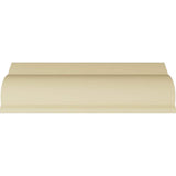 Ekena Millwork 5-1/2 in. x 7-3/4 in. x 94-1/2 in. Polyurethane Odessa Leaf Dentil Crown Moulding
