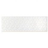 Bond Tile Wembley Snowflake 3 in. x 9 in. Matte Ceramic Subway Wall Tile (30 Pieces 5.16 Sq. Ft. / Box)