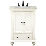 Newport 31 in. W x 21-1/2 in. D Bath Vanity in Pewter with Granite Vanity Top in Grey - Super Arbor