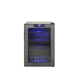 Vinotemp 40-Can Capacity Residential Black Freestanding Beverage Center