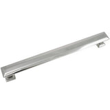 5 in. Center-to-Center Satin Nickel Poise Pull with Back Plate - Super Arbor