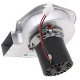 Trane FAN03049 inducer motor - side view (Voltage: 208/230V; Horse Power: 1/35)