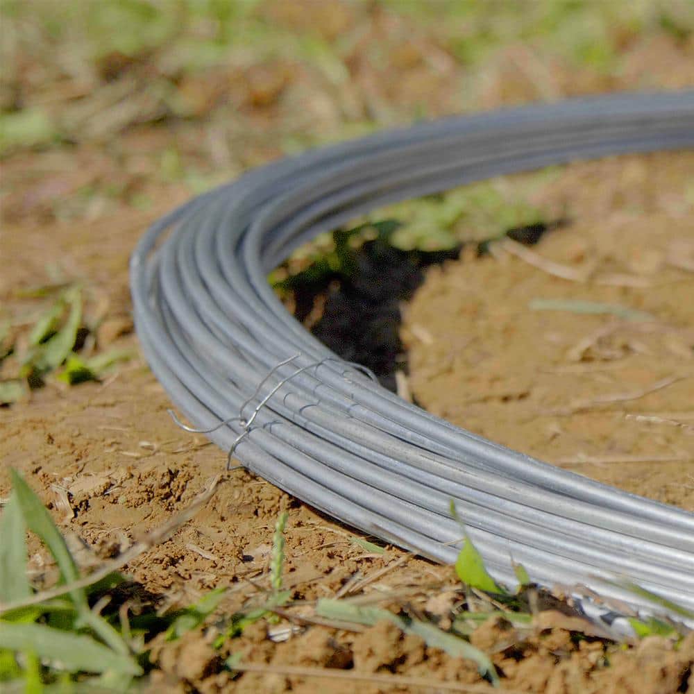 FARMGARD 170 ft. 9-Gauge Galvanized Steel Coil Smooth Wire