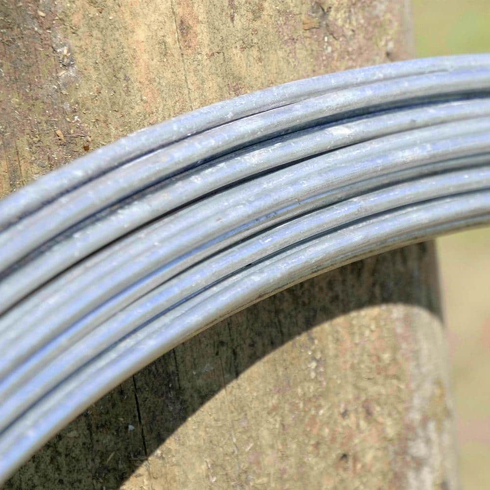 FARMGARD 392 ft.12.5-Gauge Galvanized Coil Smooth Wire