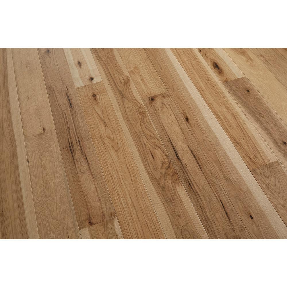 ASPEN FLOORING Farrow Hickory 1/2 in. T x 7.5 in. W Water Resistant Wire Brushed Engineered Hardwood Flooring (31.09 sqft/case)