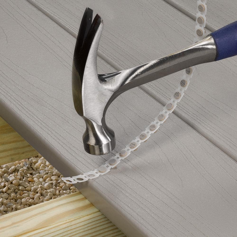 FastenMaster Collated Cortex Hidden Fastening System for Fiberon ArmorGuard Decking - 2-1/2in screws and plugs in Coastal Gray (50LF)