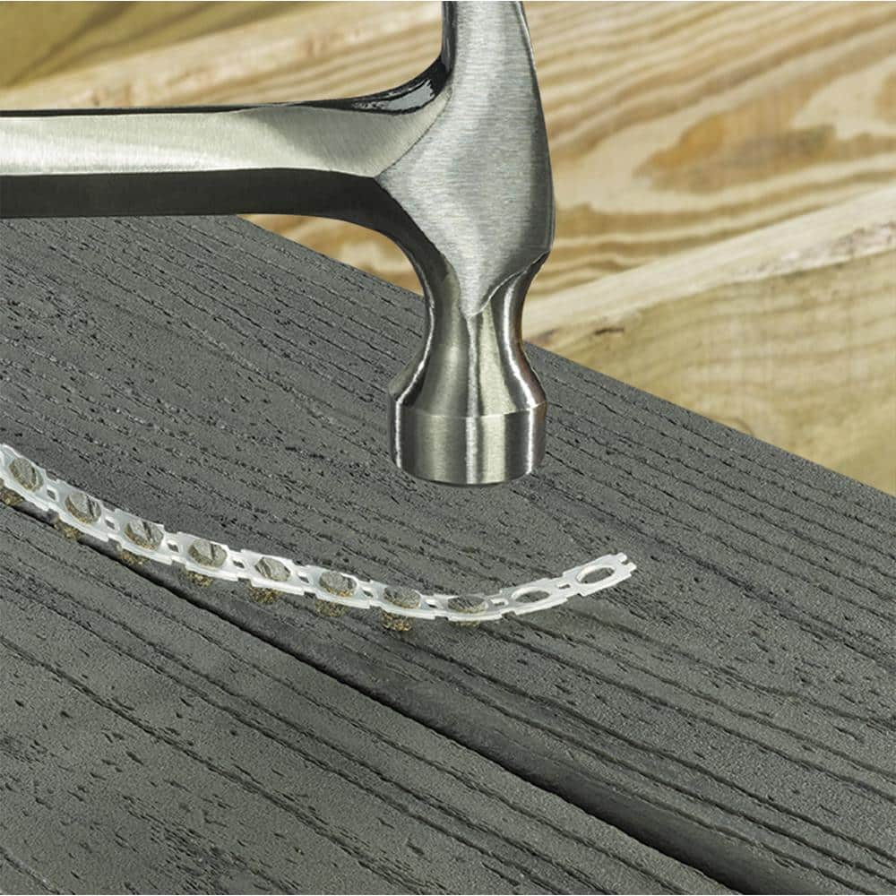 FastenMaster Collated Cortex Hidden Fastening System for Trex Transcend Decking - 2-1/2 in. screws and plugs in Spiced Rum (50 LF)