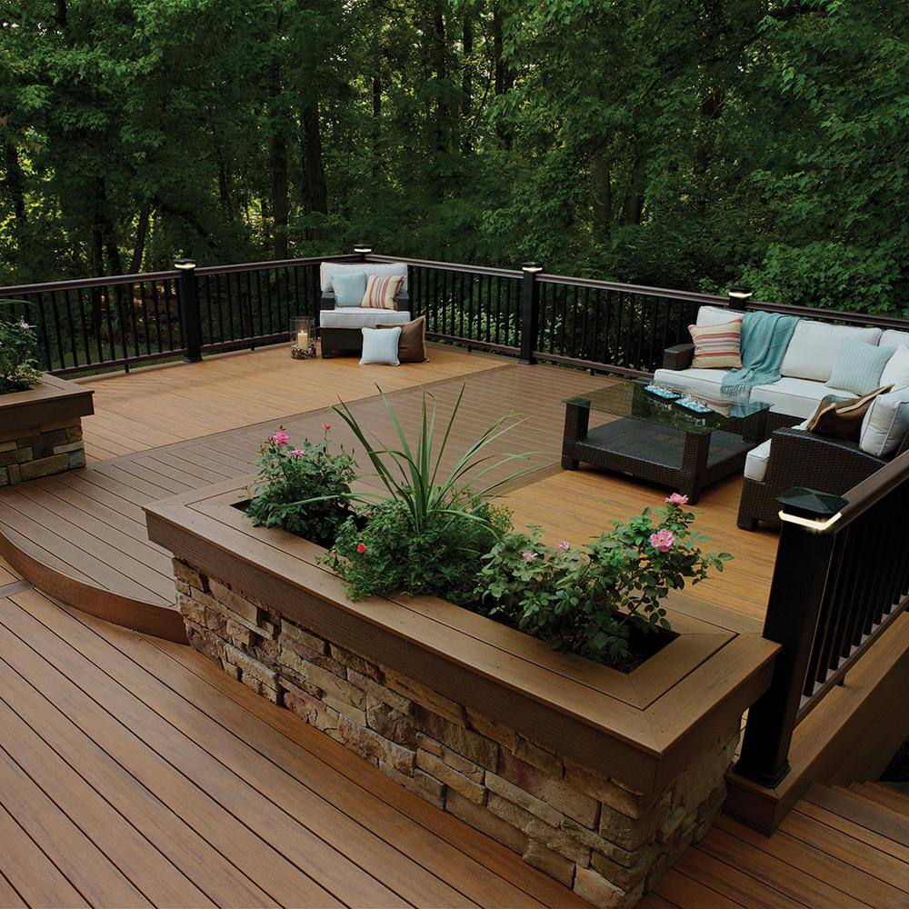 FastenMaster Collated Cortex Hidden Fastening System for Trex Transcend Decking - 2-1/2 in. screws and plugs in Spiced Rum (50 LF)