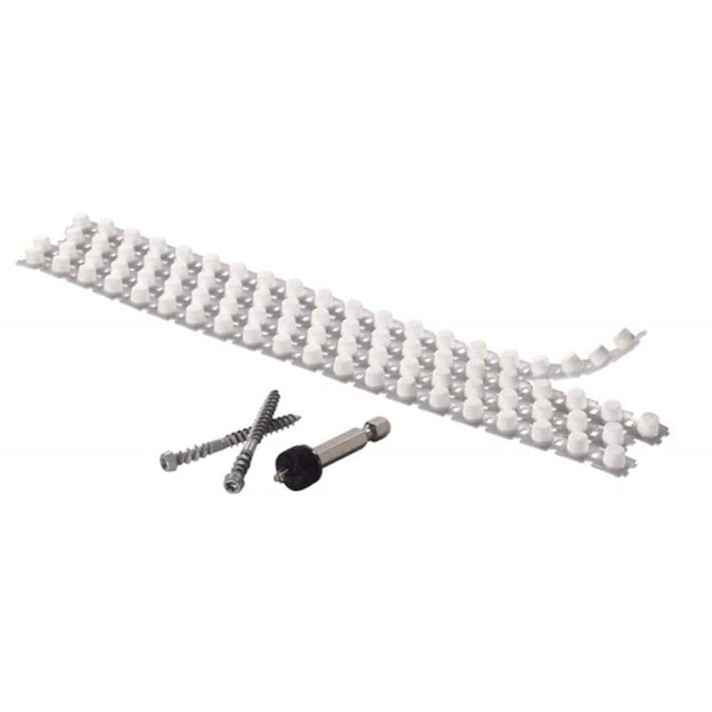 FastenMaster Collated Cortex Hidden Fastening System for AZEK Trim – 2 inch Cortex screws and plugs – Traditional (50 LF)
