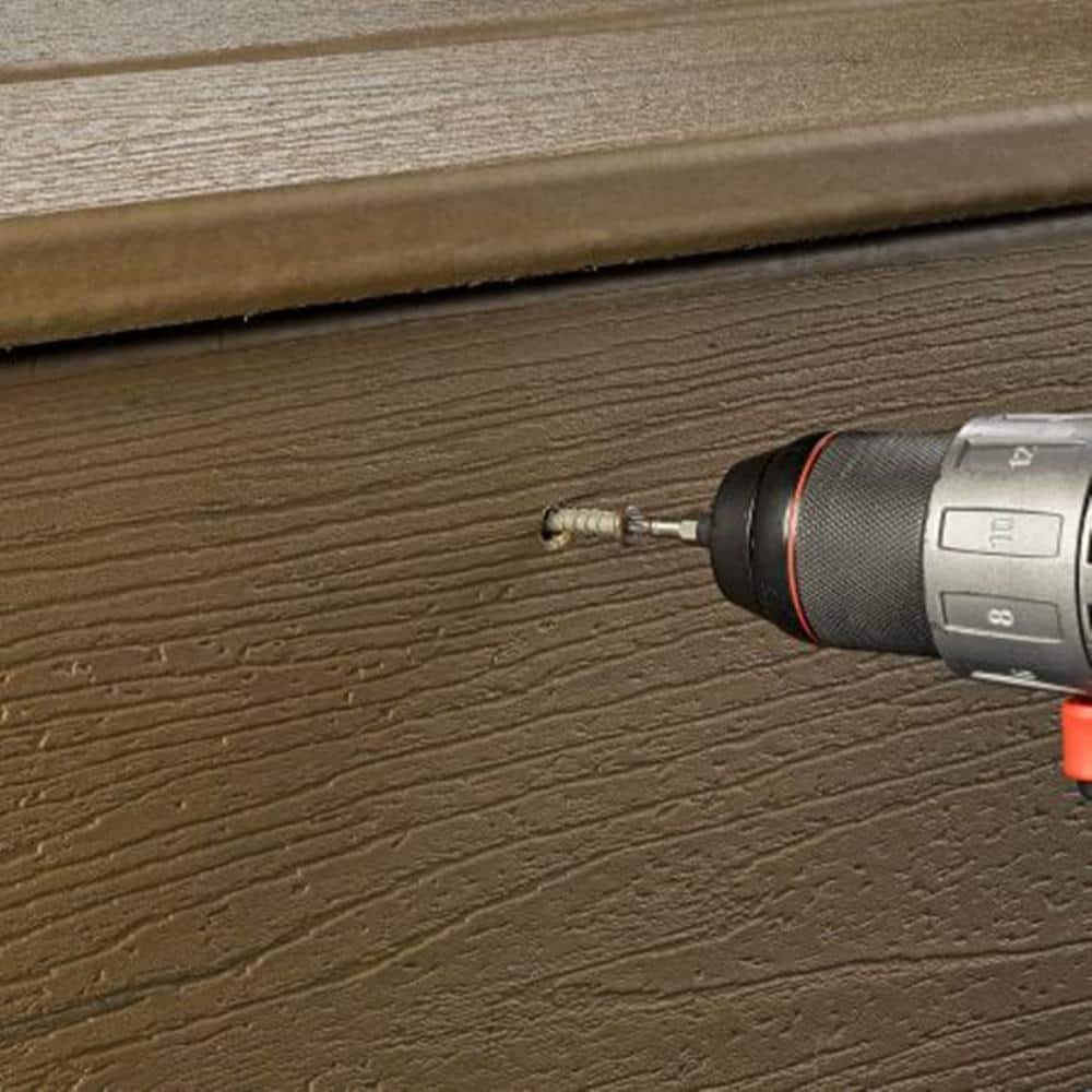 FastenMaster TrapEase Fascia Color Matched Fascia Fastener 100 lin ft - Saddle/Brown (200 Pack)