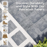 MSI Fauna 2 cm. x 8 in. x 47 in. Matte Porcelain Wood Look Paver Tile (8 sq. ft./Case)