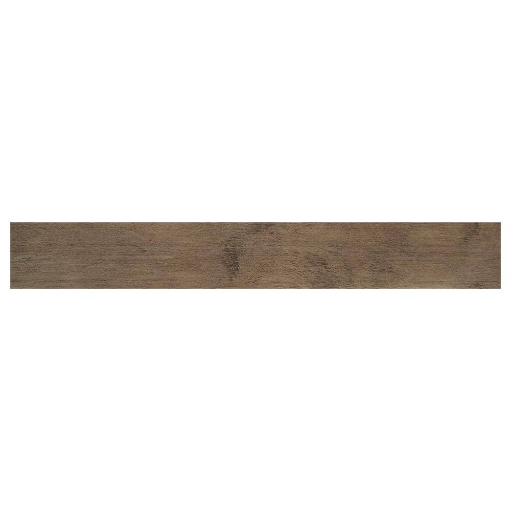 Sure+ Fawn Brown Birch Birch 1/4 in. T x 6.5 in. W Click Lock Wire Brushed Engineered Hardwood Flooring (21.7 sq.ft./case)