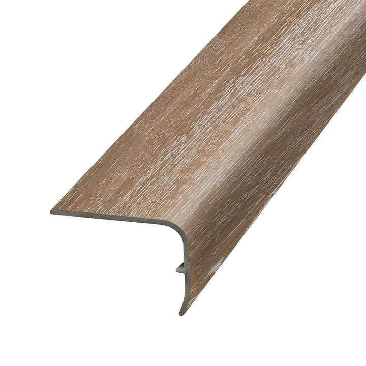 King 1.32 in. Thick x 1.88 in. Wide x 78.7 in. Length Vinyl Stair Nose Molding