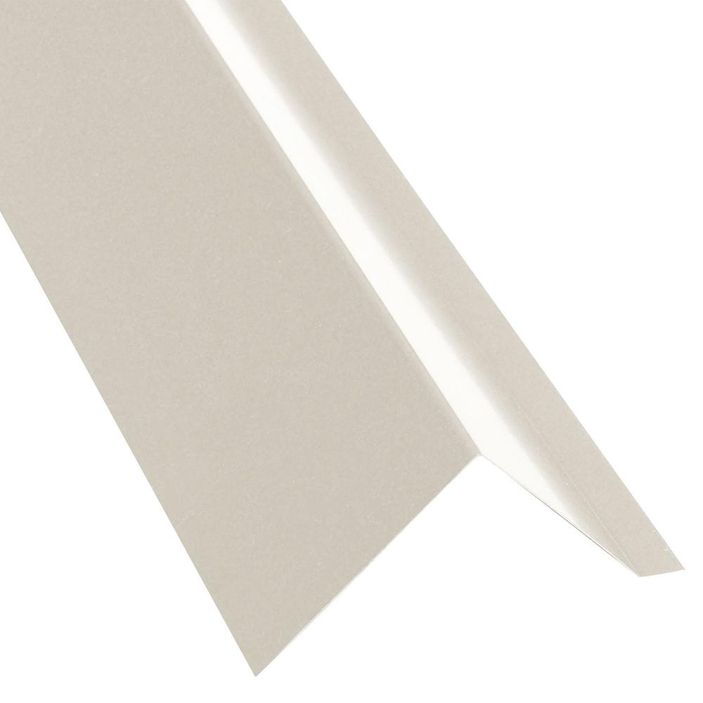 10 ft. 29-Gauge Galvalume EF3 Eave Flashing in White - Super Arbor