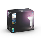 White and Color Ambiance BR30 LED 65W Equivalent Dimmable Smart Wireless Flood Light Bulb with Bluetooth - Super Arbor