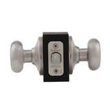 Juno Satin Nickel Passage Hall/Closet Door Knob with Microban Antimicrobial Technology - Super Arbor