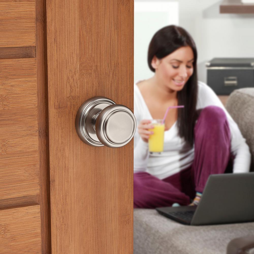 Prestige Alcott Satin Nickel Hall/Closet Door Knob - Super Arbor