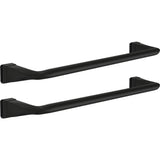 Everly 60 in. x 59-1/4 in. Mod Semi-Frameless Sliding Bathtub Door in Matte Black and 1/4 in. (6mm) Transition Glass - Super Arbor