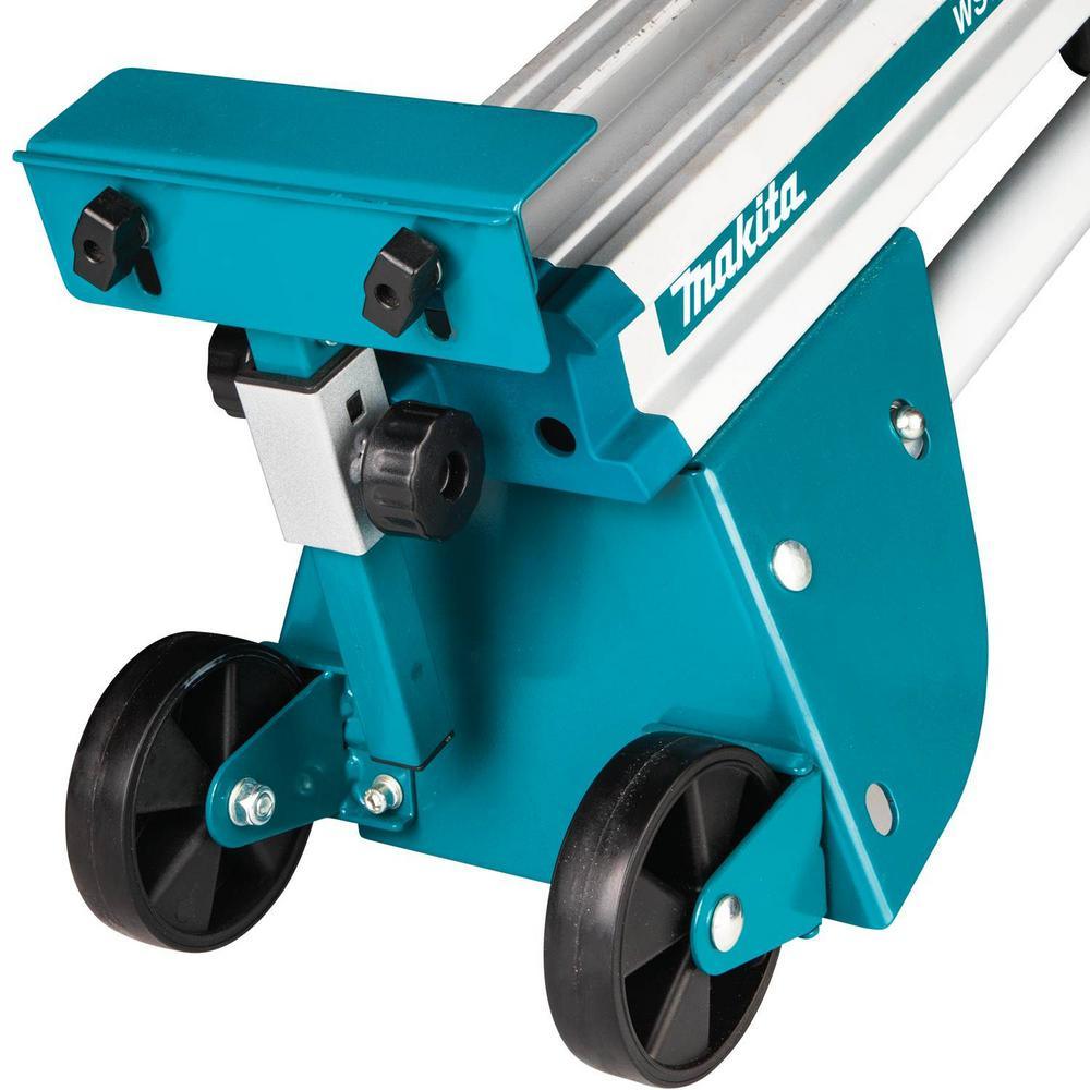15 Amp 10 in. Dual Bevel Sliding Compound Miter Saw with Laser/Bonus Compact Folding Miter Saw Stand - Super Arbor