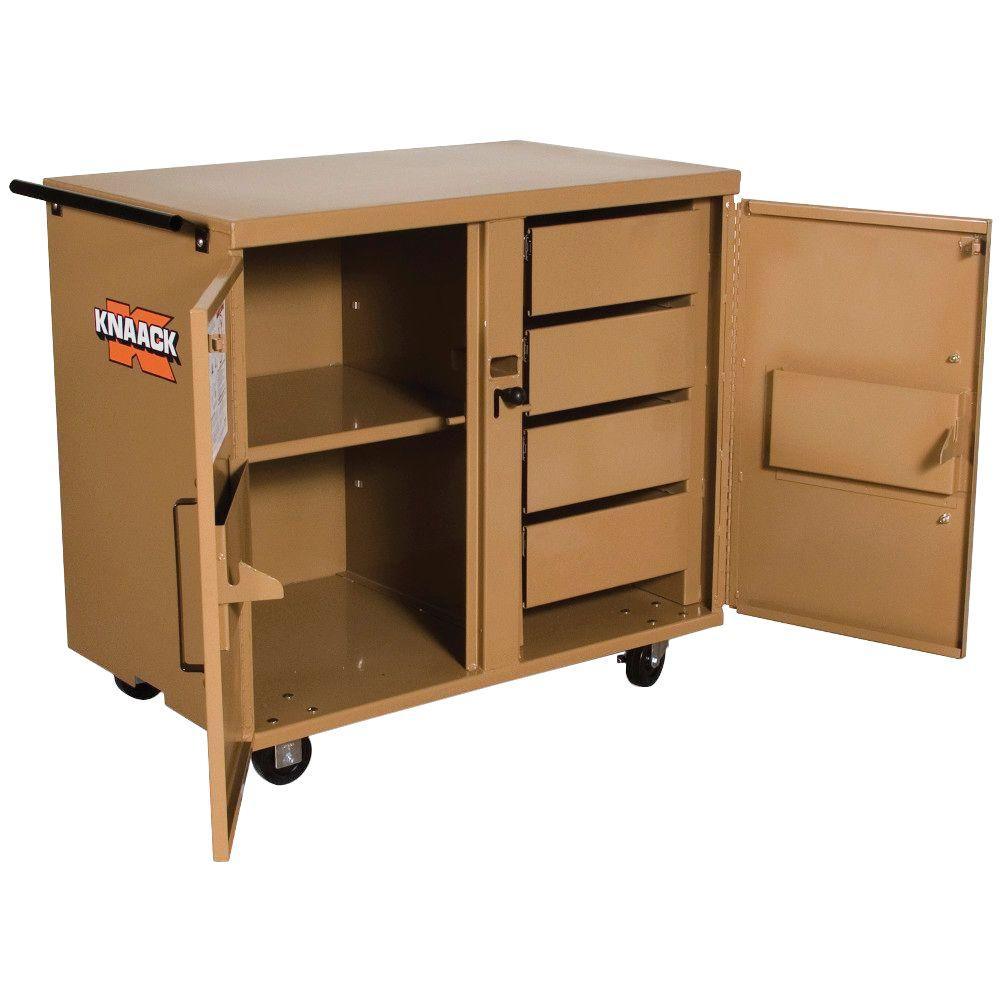 44 in. 4-Drawer Rolling Work Bench - Super Arbor
