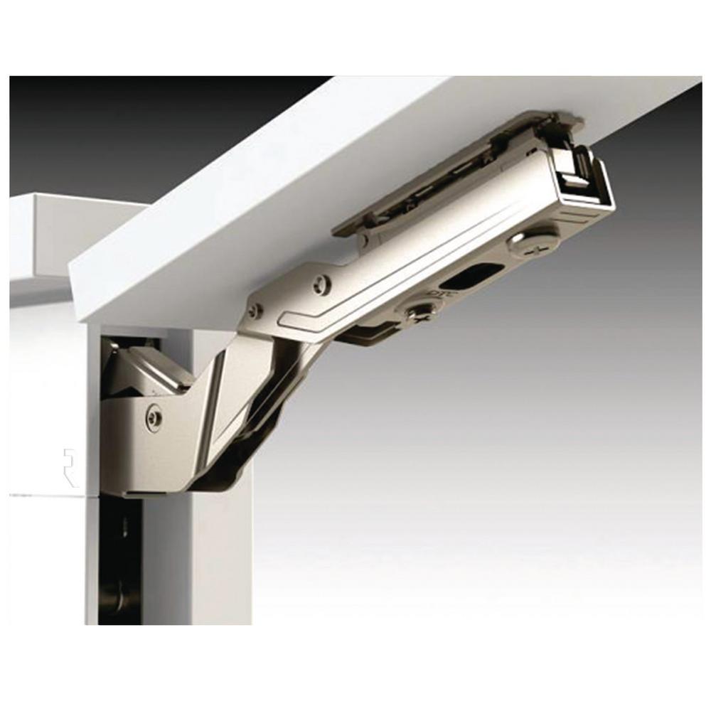 Anthracite 107¬∞ Lift-Up Hinge Air System, Medium-Duty Soft-Close Vertical Opening Hinge (1-Pair) - Super Arbor