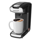 1.25-Cup Black K-Cup Single Serve Coffee Maker