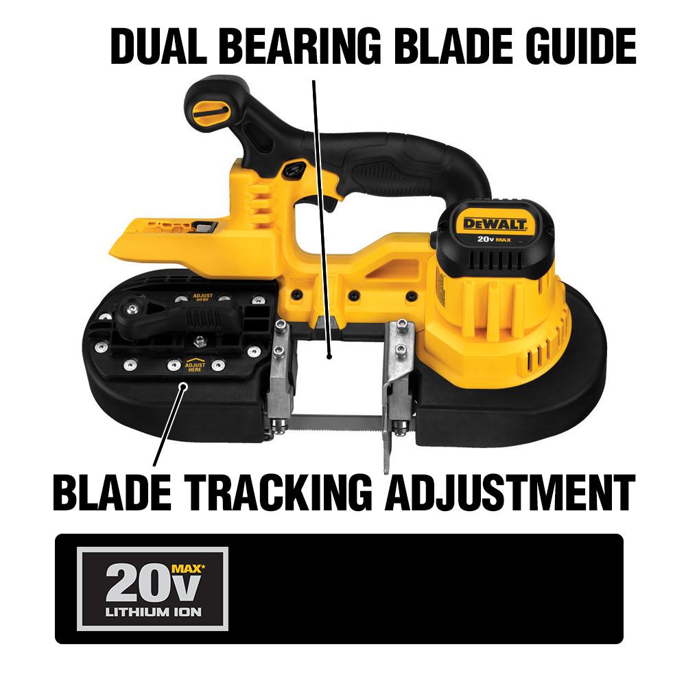 20-Volt MAX Lithium-Ion Cordless Band Saw with 20-Volt MAX 5.0Ah Battery - Super Arbor