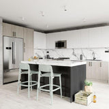 Cambridge 33-in W x 36-in H x 12-in D Carbon Marine Wood Engineered Wood Door Wall Stock Cabinet