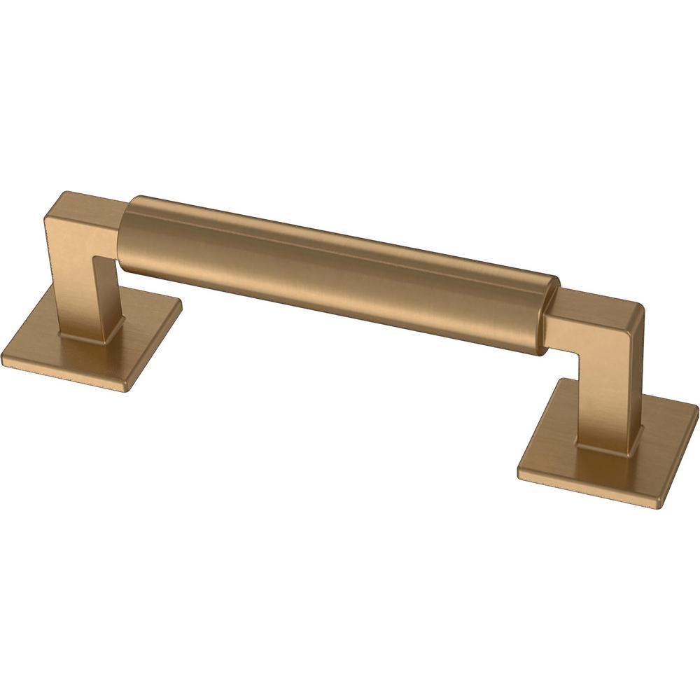 Modern Post 5-1/16 in. (128 mm) Champagne Bronze Drawer Pull - Super Arbor