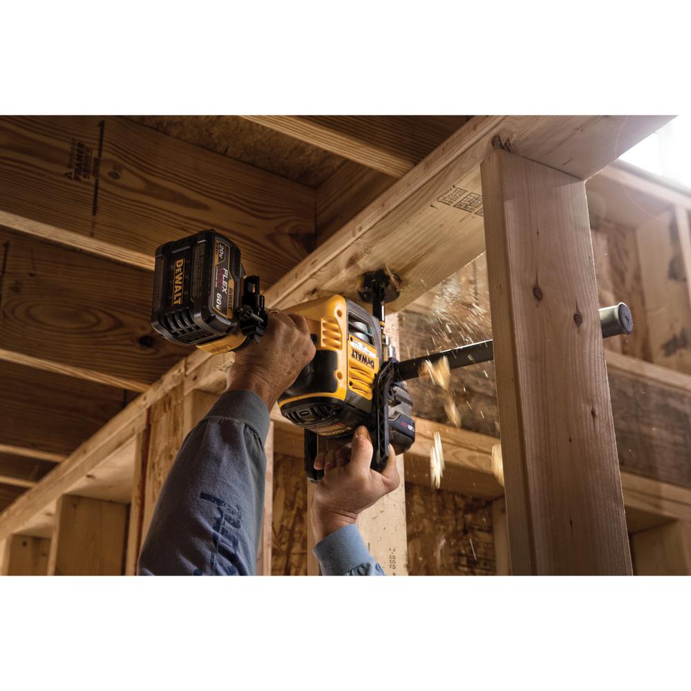 FLEXVOLT 60-Volt MAX Lithium-Ion Cordless Brushless 1/2 in. Stud and Joist Drill with Batteries and Bonus Battery 2Ah