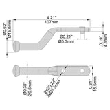 Everbilt Black Decorative Gate Tee Hinge and Latch Set